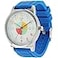 OWLCONIC Time Teaching Kids Analog Watch Blue Educational Learning Watch for Boys Girls Ages 512 Durable Silicone Strap Birthday School Gift