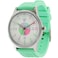 OWLCONIC Time Teaching Kids Analog Watch Light Green Educational Learning Watch for Boys Girls Ages 512 Durable Silicone Strap Birthday School Gift