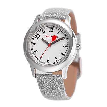 Red Balloon Kids Stainless Steel Time Teacher Analog Quartz Strap Watch
