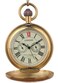 Dentily Vintage Copper Train London Design Hand Winding Mechanical Pocket Watch Mens Watches