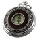 VIGOROSO Mens HandWind Mechanical Pocket Watch Vintage Steampunk Wood Grain Hollow Design with Chain and Box