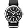 Timex Mens Weekender 40mm Watch Black Strap Black Dial SilverTone Case