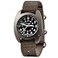 BERTUCCI 42 mm Titanium Field Watch D3T RETROFORM Epic Black dial Ghost Gray Nylon Band 17017