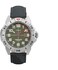 Timex Mens Expedition North Ridge 42mm Watch Black Strap Green Dial SilverTone Case