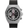 Timex Mens Legacy Tonneau Chronograph 42mm Watch Black Strap Black Dial Stainless Steel Case