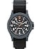 Timex Mens Expedition Acadia 40mm Watch Fastwrap Black Dial Black Case