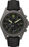 Timex Mens Expedition North Field Post 43mm Watch Black Strap Black Dial Titanium Case