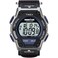 Timex Mens Ironman Triathlon Endure 30 Shock 42mm Watch Black SilverTone Case with Black Fast Wrap Strap