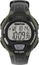 Timex Mens Ironman Triathlon Classic 30 38mm Resin Strap Watch Green Case Black Top Ring with Black Resin Strap