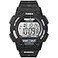 Timex Mens Ironman Triathlon Endure 30 Shock 42mm Watch Black Case with Black Resin Strap