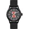 Timex Mens Collegiate Scout 40mm Watch Illinois Fighting Illini with Black Fabric Strap