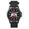 Timex Mens Collegiate Pride 40mm Watch Ohio State Buckeyes with Black FastWrap Strap