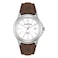 Timex Mens T44381 Expedition Metal Field Brown Leather Strap Watch