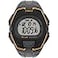 Timex Mens Ironman Triathlon Classic 30 Oversized 45mm Watch Gray Orange Case Positive Display with Gray Resin Strap