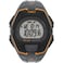 Timex Mens Ironman Triathlon Classic 30 Oversized 45mm Watch Gray Orange Case Positive Display with Gray Resin Strap