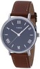 Timex Mens TW2R63900 Southview 41mm TanSilverToneBlue Leather Strap Watch