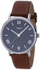 Timex Mens TW2R63900 Southview 41mm TanSilverToneBlue Leather Strap Watch