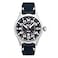AVI-8 AVI8 Mens 46mm Hawker Hurricane Clowes Automatic Acklington Pilot Watch with Genuine Leather Strap AV409702