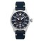 AVI-8 AVI8 Mens 46mm Hawker Hurricane Clowes Automatic Acklington Pilot Watch with Genuine Leather Strap AV409702