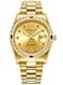 Reginald Watches for Men Hands Sapphire Full Gold Stainless Steel Quartz Dial Unisex Watch Gold