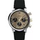 Timex Mens Marlin Quartz Chronograph 40mm Watch Black Strap Champagne Dial TwoTone Case