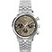 Timex Mens Marlin Quartz Chronograph 40mm Watch Stainless Steel Bracelet Champagne Dial TwoTone Case