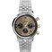 Timex Mens Marlin Quartz Chronograph 40mm Watch Stainless Steel Bracelet Champagne Dial TwoTone Case
