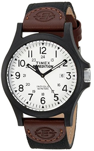 Timex Mens Expedition Acadia 40mm Watch Triple Black