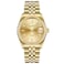 CADISEN Automatic Watches Mens Mechanical Japan 8215 Movement Waterproof Classic Design Wristwatch Gold