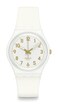 Swatch Gent Biosourced Unisex Watch Casual Plastic White Quartz Waterproof White Bishop