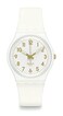 Swatch Gent Biosourced Unisex Watch Casual Plastic White Quartz Waterproof White Bishop