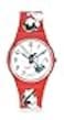 Swatch Gent Biosourced Unisex Watch Casual Polymer Red Quartz Waterproof Klunk