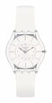 Swatch Skin Classic Biosourced Unisex Watch Casual Plastic White Quartz Waterproof White Classiness