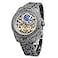 FORSINING Vintage Watch for Men Engraved Automatic SelfWind Mechanical Big Dial Luminous Moon Phase Golden Hollow Tattoo Pattern Wrist Watches Mechanical