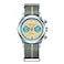 ADDIESDIVE Chronograph Watch Quartz Sweep Second Movement 100 M Waterproof BGW9 Luminous Owl Dial Sport Watches for Men Nylon Strap