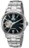 Orient Mens Helios Stainless Steel Automatic Hand Winding OpenHeart Display