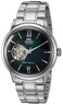 Orient Mens Helios Stainless Steel Automatic Hand Winding OpenHeart Display