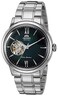 Orient Mens Helios Stainless Steel Automatic Hand Winding OpenHeart Display