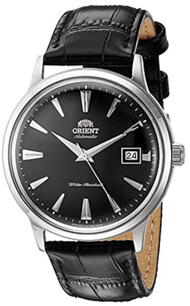 Orient Mens FAC00004B0 2nd Gen Bambino Ver 1 Analog Display Japanese Automatic Black Watch
