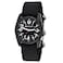 BERTUCCI 40 mm Field Watch DX3 Field Black Dial Black Case Black Nylon Band 11015