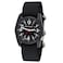BERTUCCI 40 mm Field Watch DX3 Field Black Dial Black Case Black Nylon Band 11015