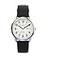 Timex Mens Easy Reader Classic 35mm Watch Black Strap White Dial SilverTone Case