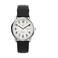 Timex Mens Easy Reader Classic 35mm Watch Black Strap White Dial SilverTone Case