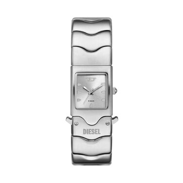 Diesel Mens Watch Closer ThreeHand Stainless Steel Watch for Men