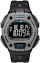 Timex Mens Ironman Triathlon Classic 30 38mm Watch Black Gray Case Negative Display with Black Resin Strap