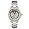 Thomas Earnshaw Mens 43mm Baron Grand Date Calendar Open Heart Automatic Watch with Solid Stainless Steel Bracelet ES818722