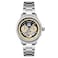 Thomas Earnshaw Mens 43mm Baron Grand Date Calendar Open Heart Automatic Watch with Solid Stainless Steel Bracelet ES818722