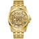 Bulova Mens Sutton Chronograph Automatic GoldTone Watch 43mm 97A162