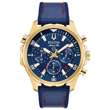 Bulova Marine Star 97B168 Blue One Size