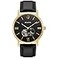 Bulova Mens Classic Dress 3Hand 21 jewel Automatic Watch 42 Hour Reserve Hack Feature Subsecond Hand Open Aperture Dial Exhibition Case Back 42mm Style 97A154